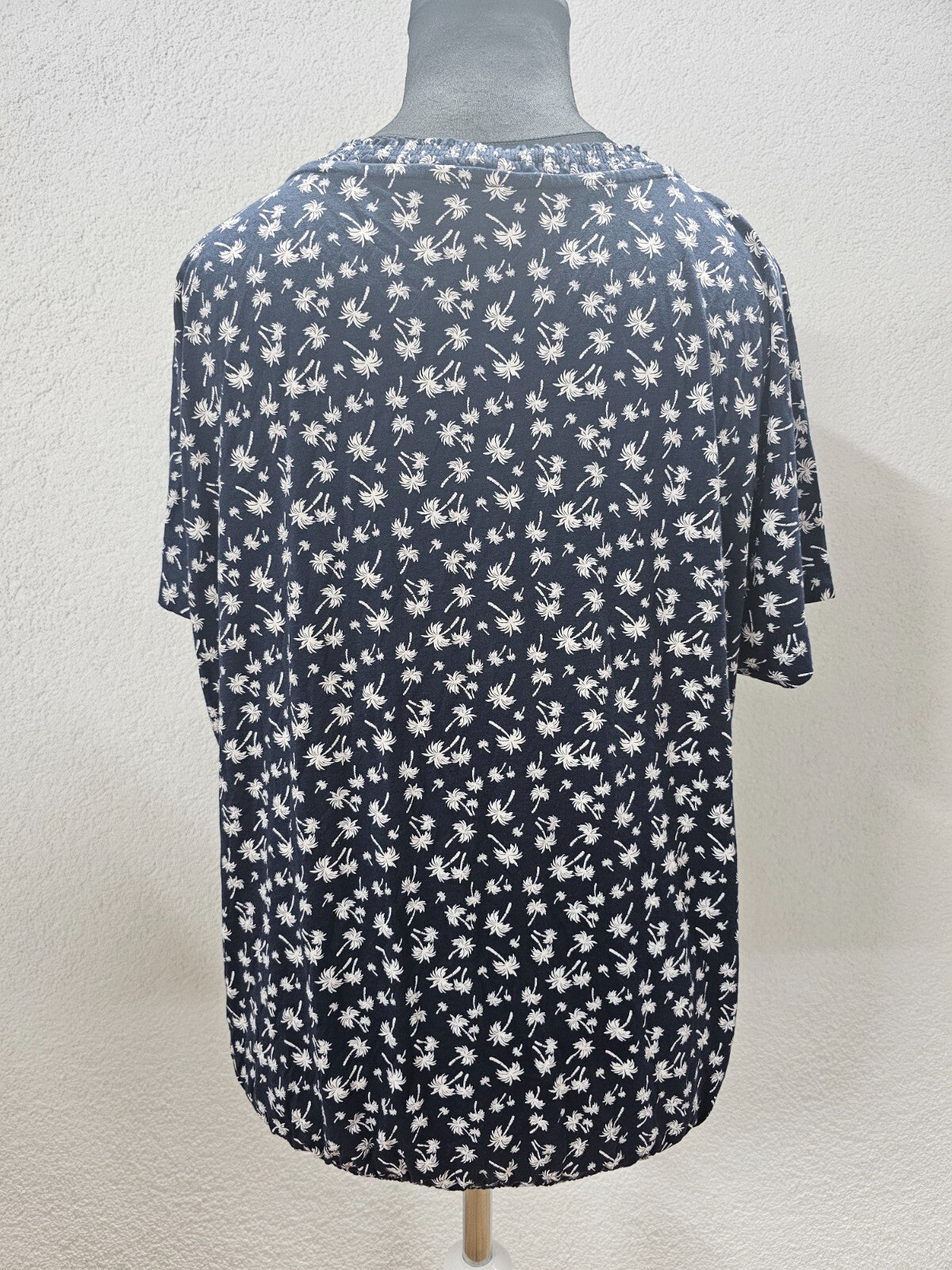 EK1903 Damen Shirt von Essentials by Tchibo, dunkelblau/weiß, Gr. 2XL4