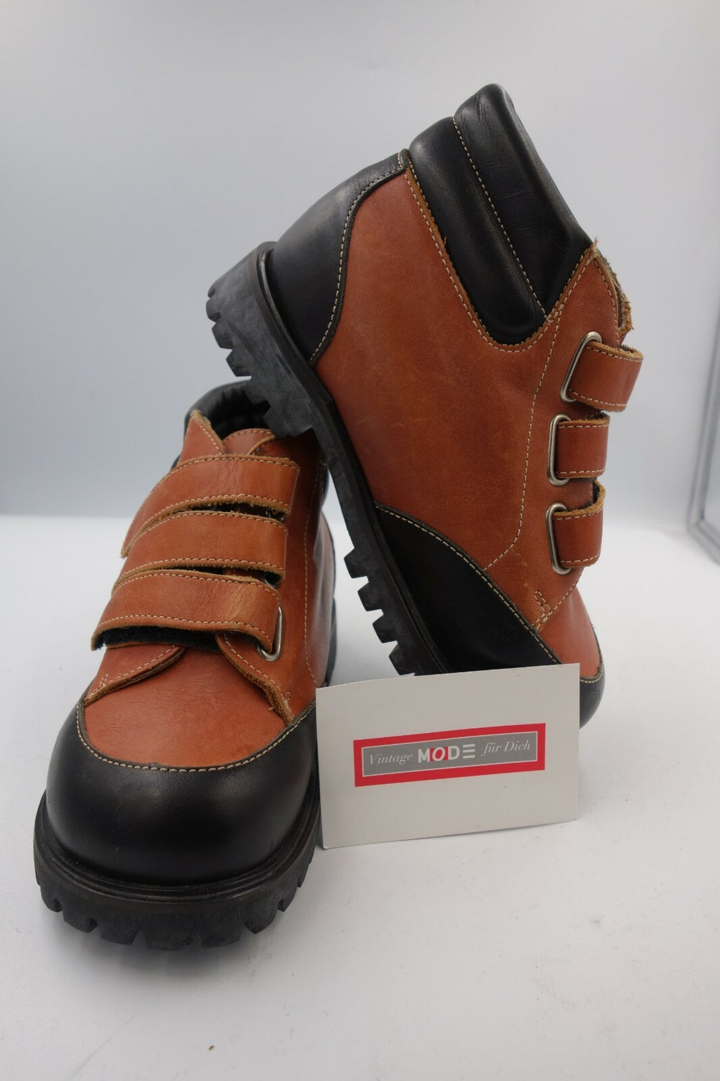 ES0066 gefütterte Jungen Stiefel, Gr.29, Braun-Schwarz0