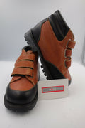 ES0066 gefütterte Jungen Stiefel, Gr.29, Braun-Schwarz0