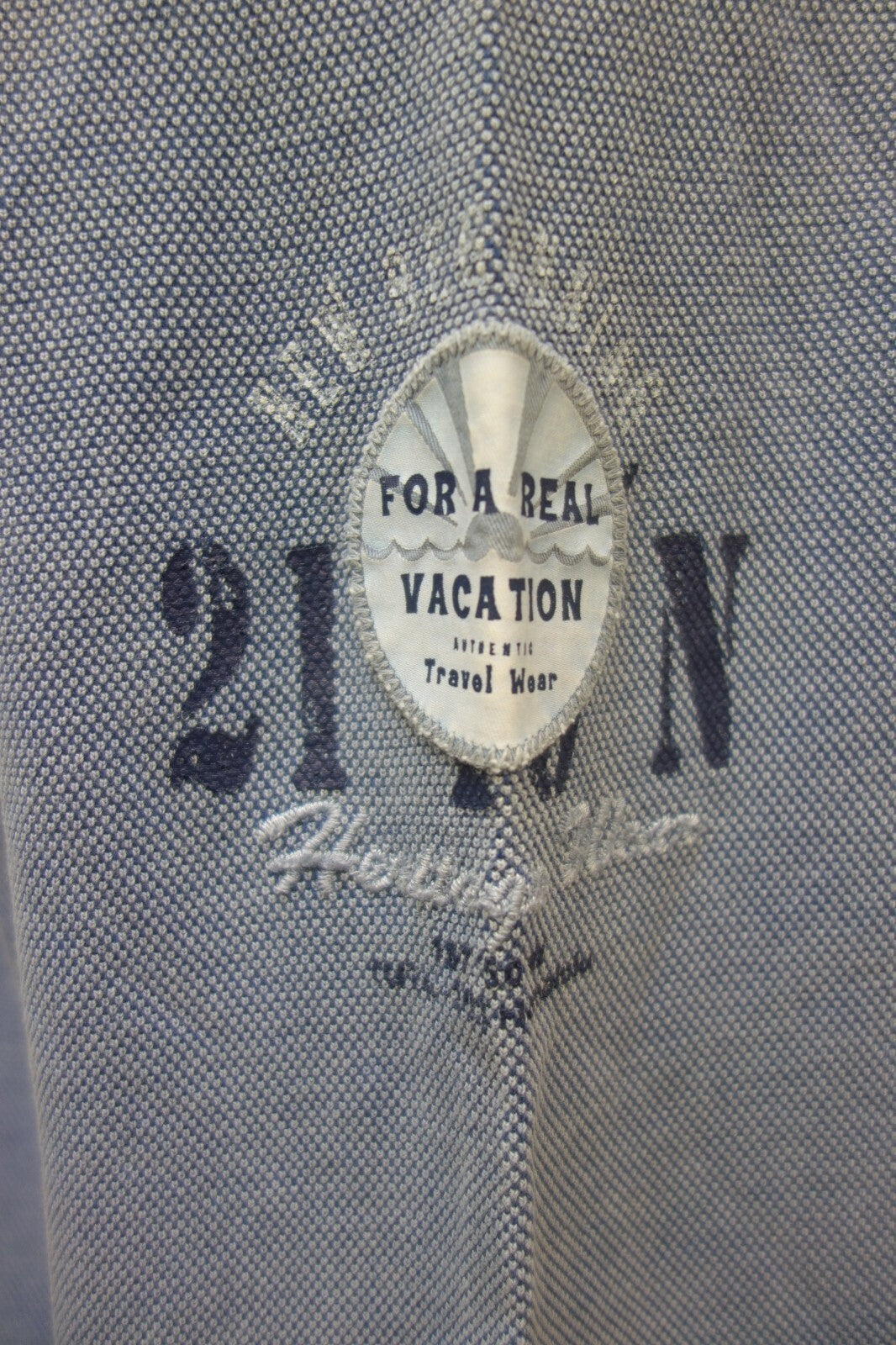 EK0709 Herren Oberteil von Camel Ative Größe M blau3