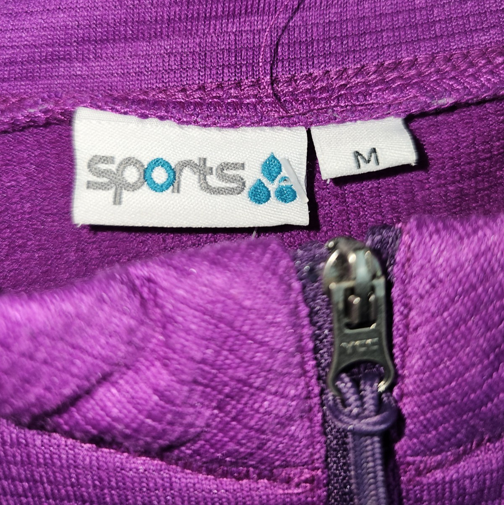 EK6214 Damen Sport   Langarmshirt von Sports, lila, Gr.M1