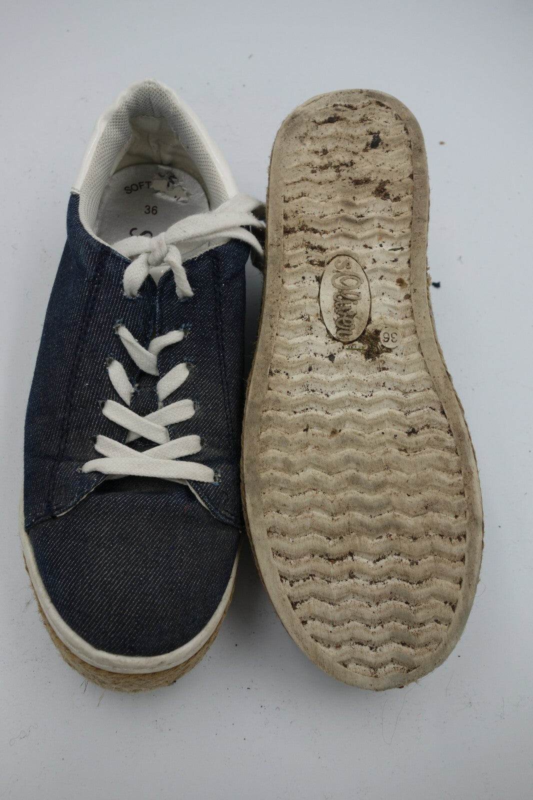 ES0219 Damen Sneaker von s.Oliver, blau, 366