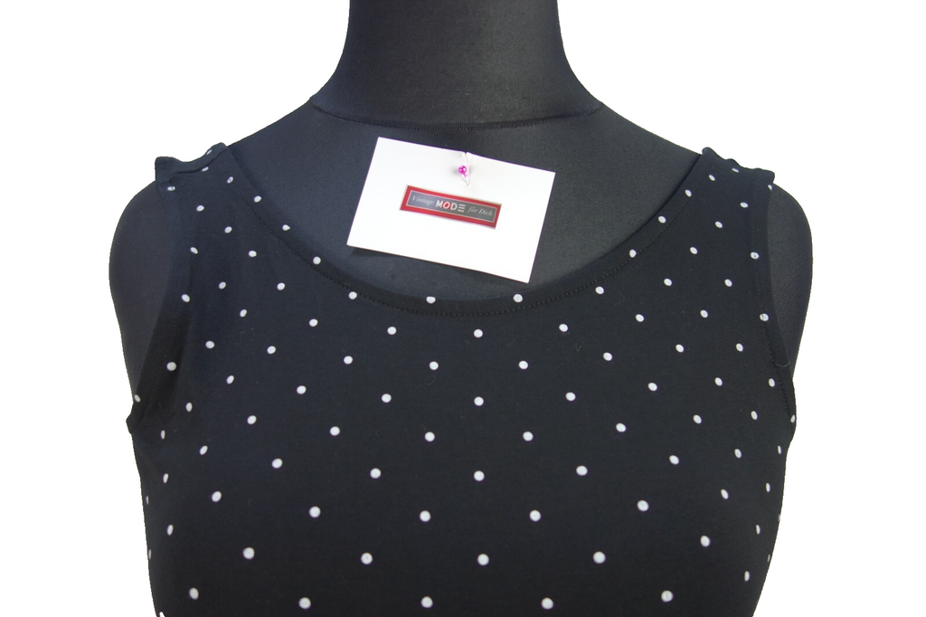EK4109 Damen Kleid von edc, schwarz, gepunktet, Gr. M1