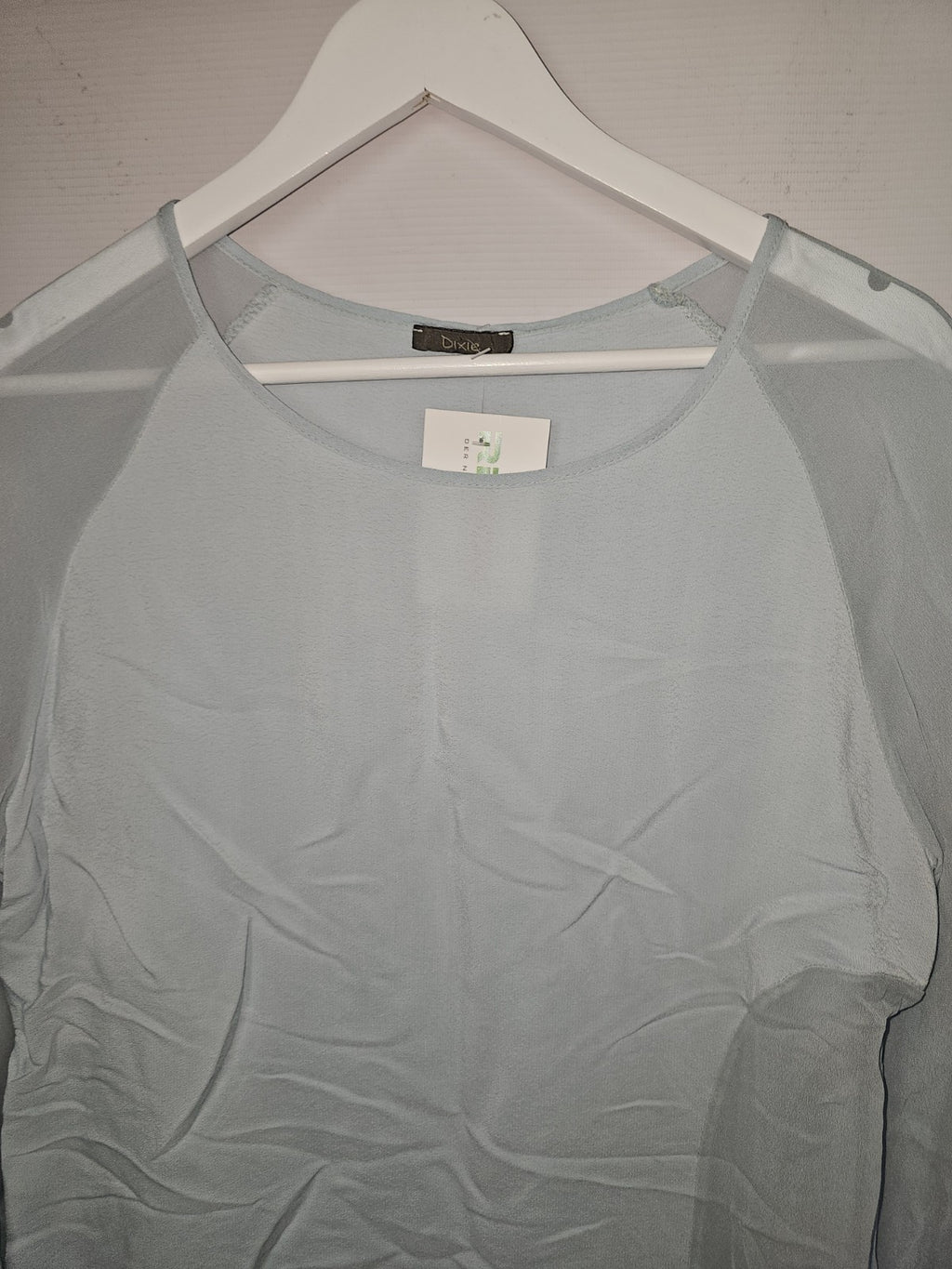 EK9027 Damen Bluse von Dixie, Hellblau, Gr. L1