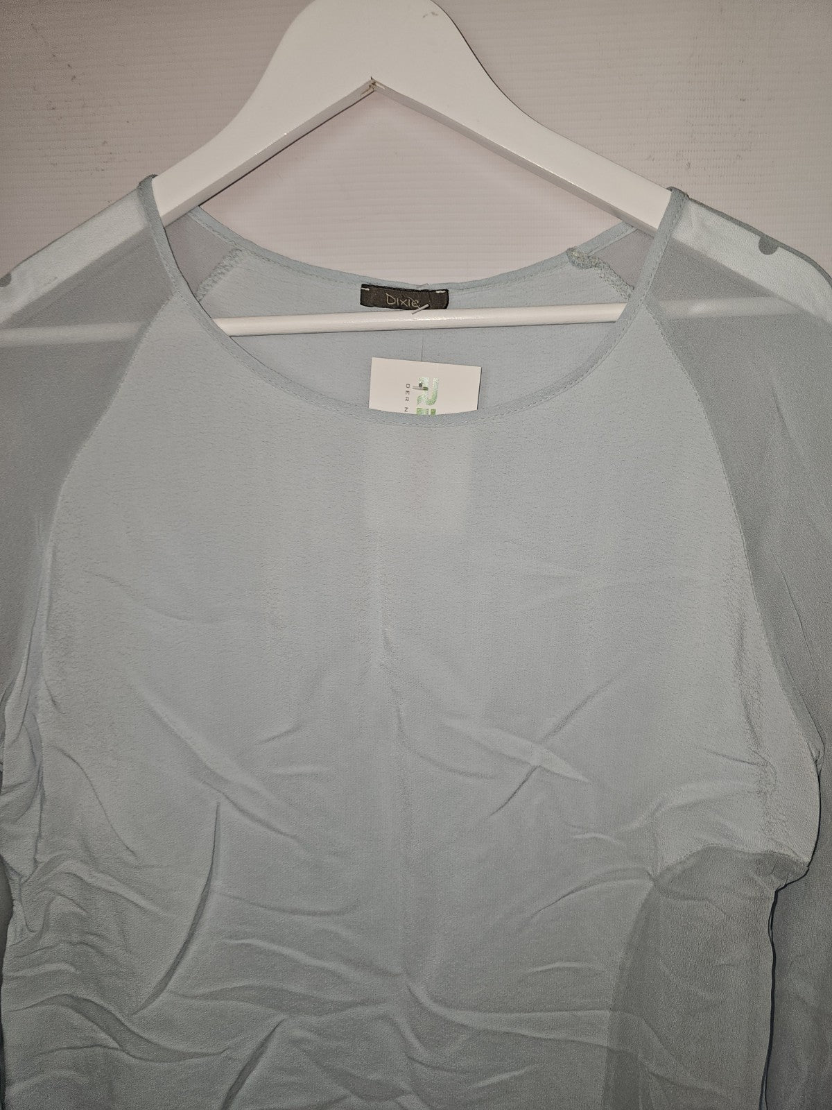 EK9027 Damen Bluse von Dixie, Hellblau, Gr. L1