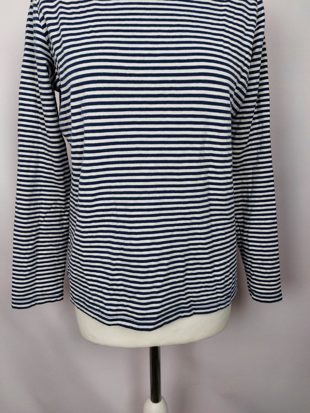 EK1321 Damen Pullover von Esprit, blau/weiß gestreift, Gr. M2