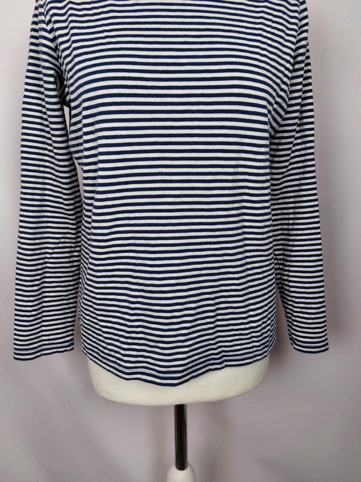 EK1321 Damen Pullover von Esprit, blau/weiß gestreift, Gr. M2