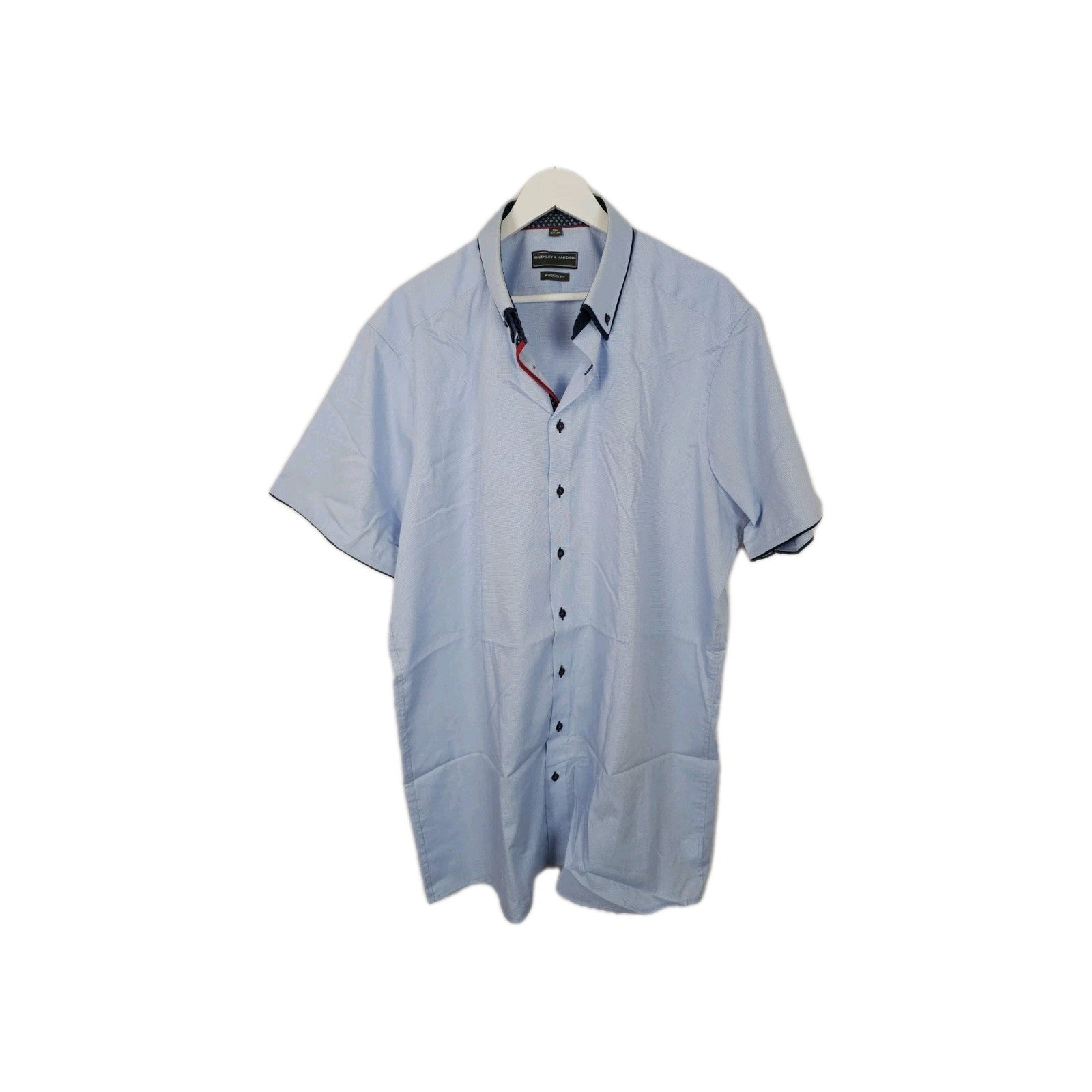 EK7282 Herren Hemd Finshley&Harding Luxury Gr.3XL Blau0