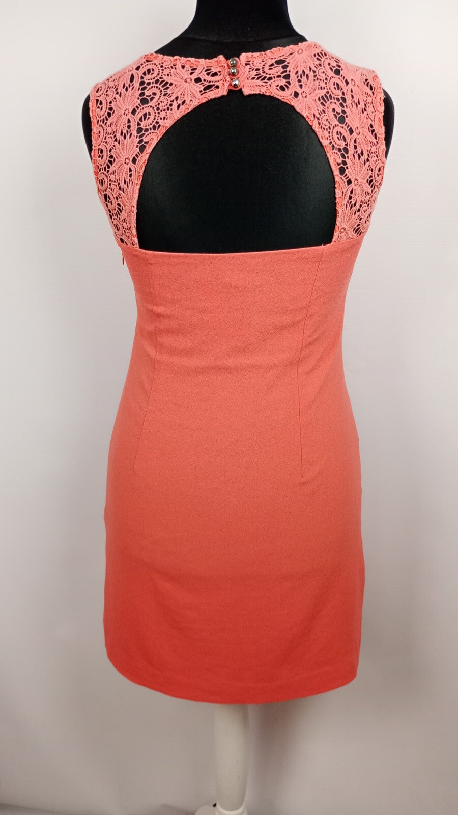 EK5215 Damen Kleid von Mohito, Korallrot, Gr.404