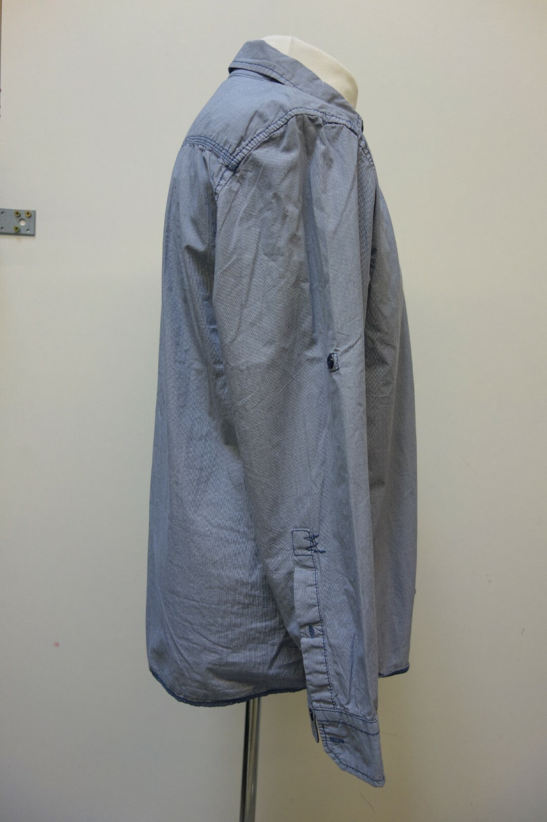 EK0839 Herren Hemd von cecil, blau, Gr. L3