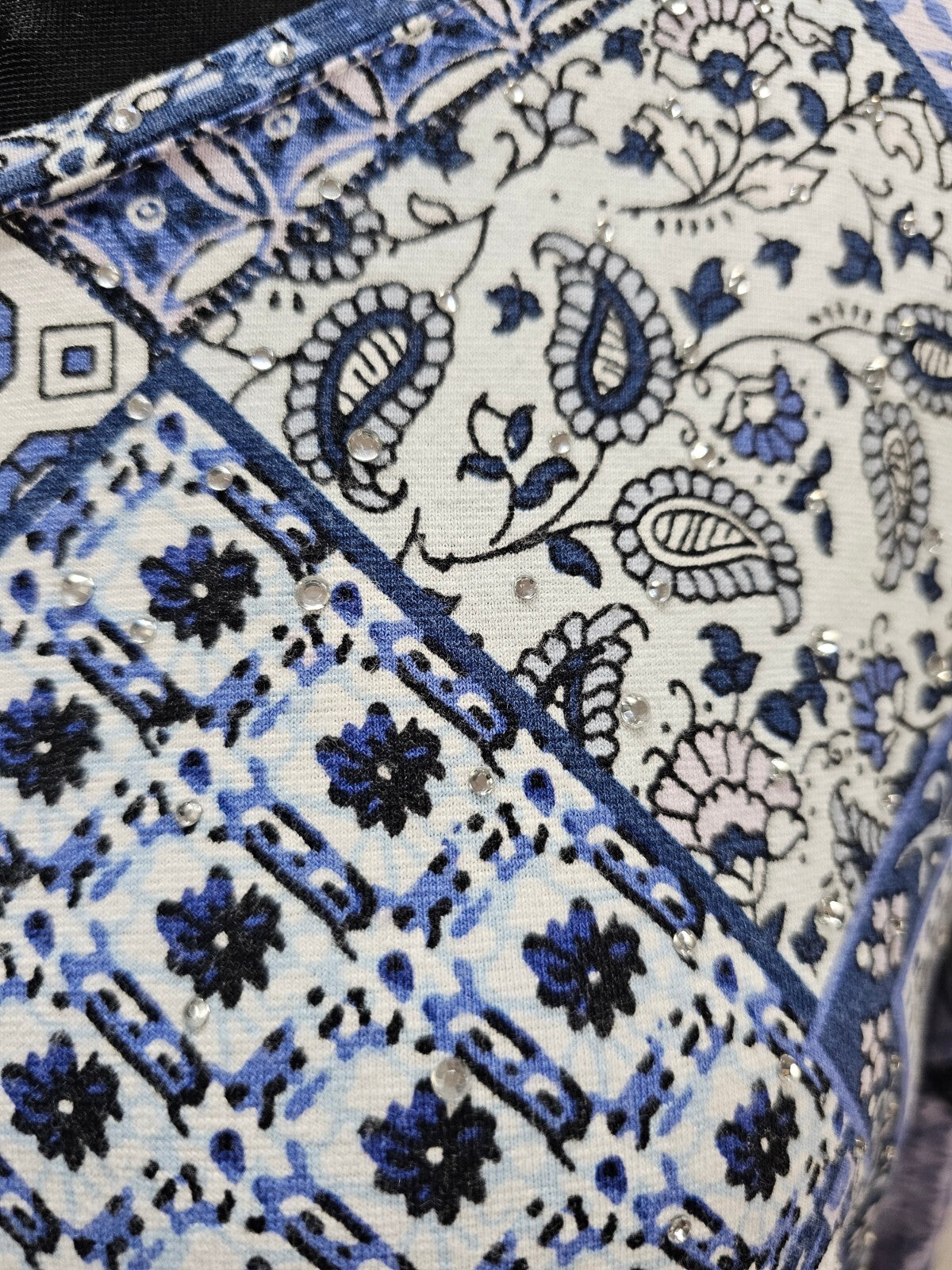 EK5880 Damen Shirt von Canda C&A, blau, Gr.XXL4