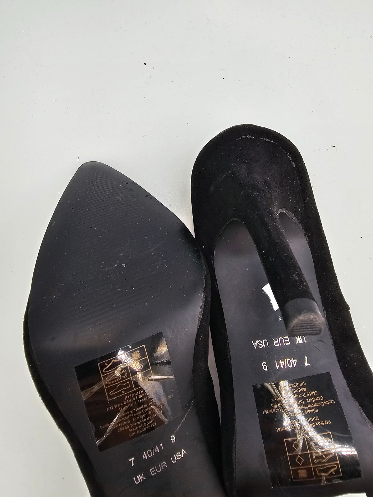 ES0057 Damen Pumps von Atmosphere, schwarz, Gr.40/418