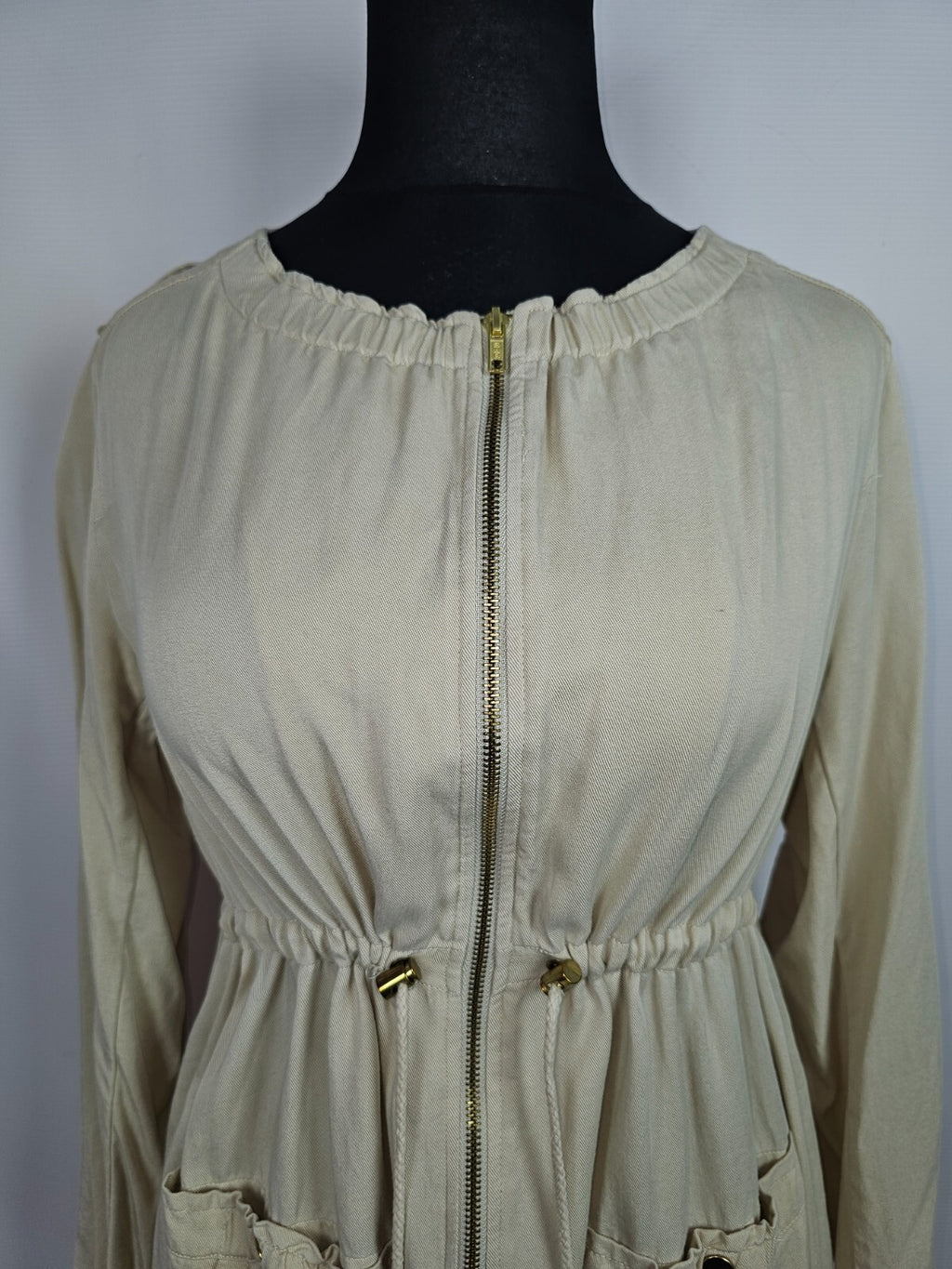 EK3016 Damen Strickjacke von H&M, beige, Gr.441