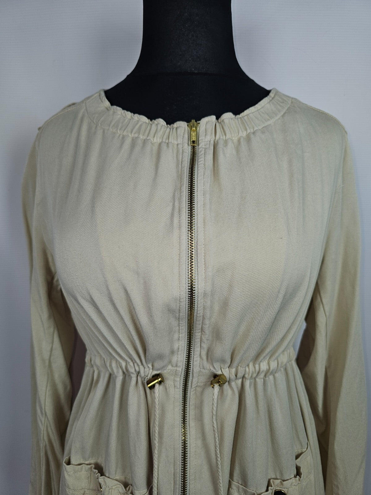 EK3016 Damen Strickjacke von H&M, beige, Gr.441