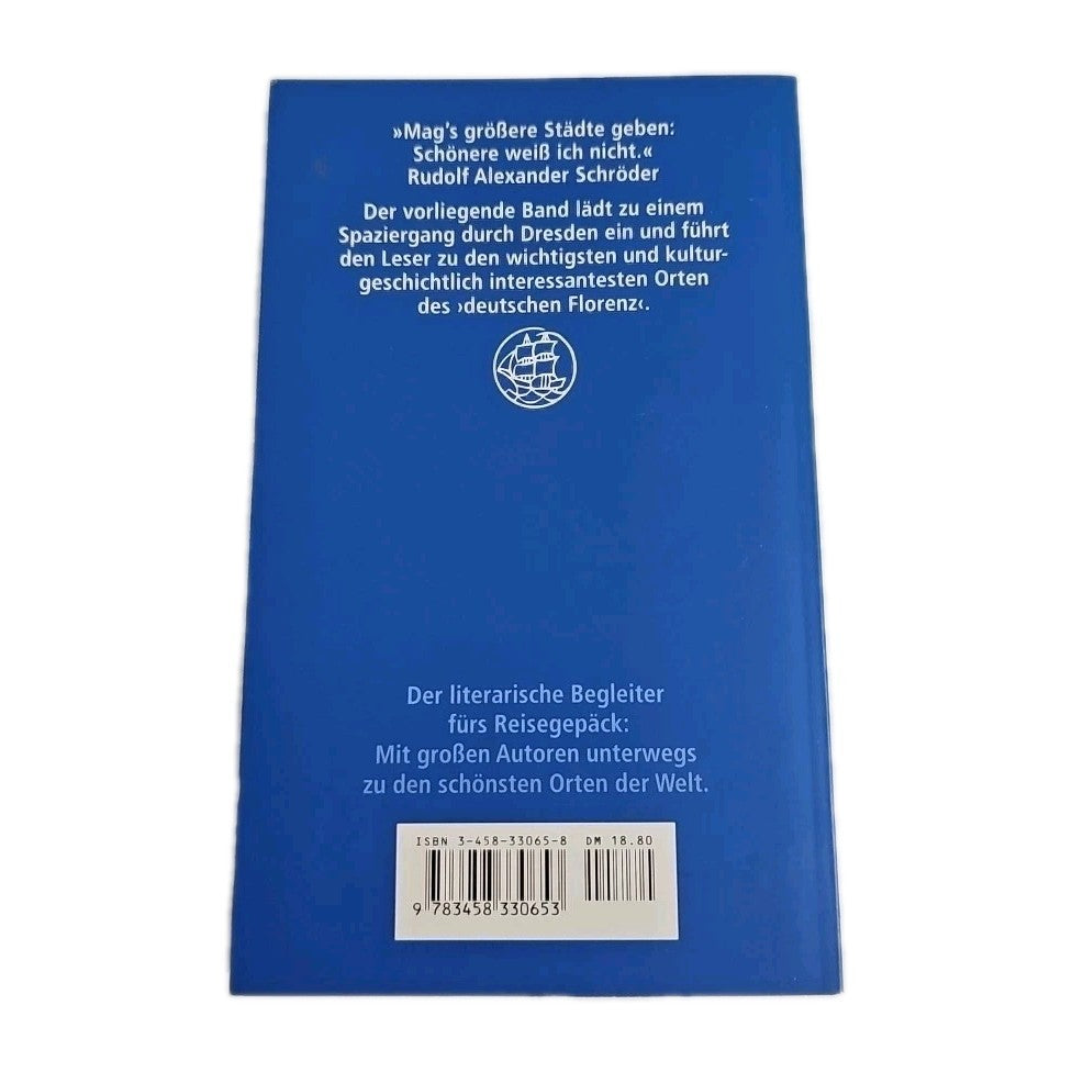 EB4080 Dresden, Literarische Spaziergänge, Insel Taschenbuch1