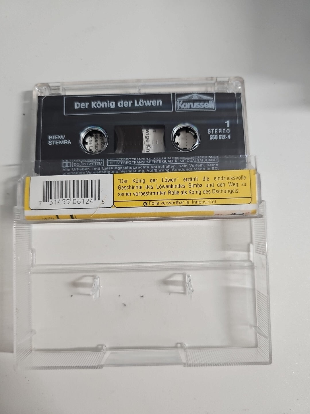 EB1339 MC Der König der Löwen - Das Original-Hörspiel zum Film -1
