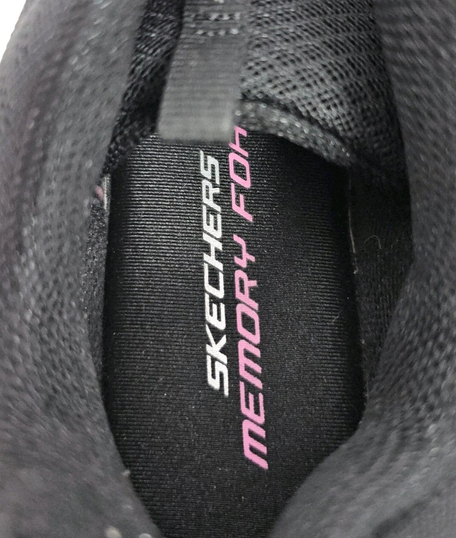 ES917 Damen Schuhe Sketchers Gr.40 Schwarz3