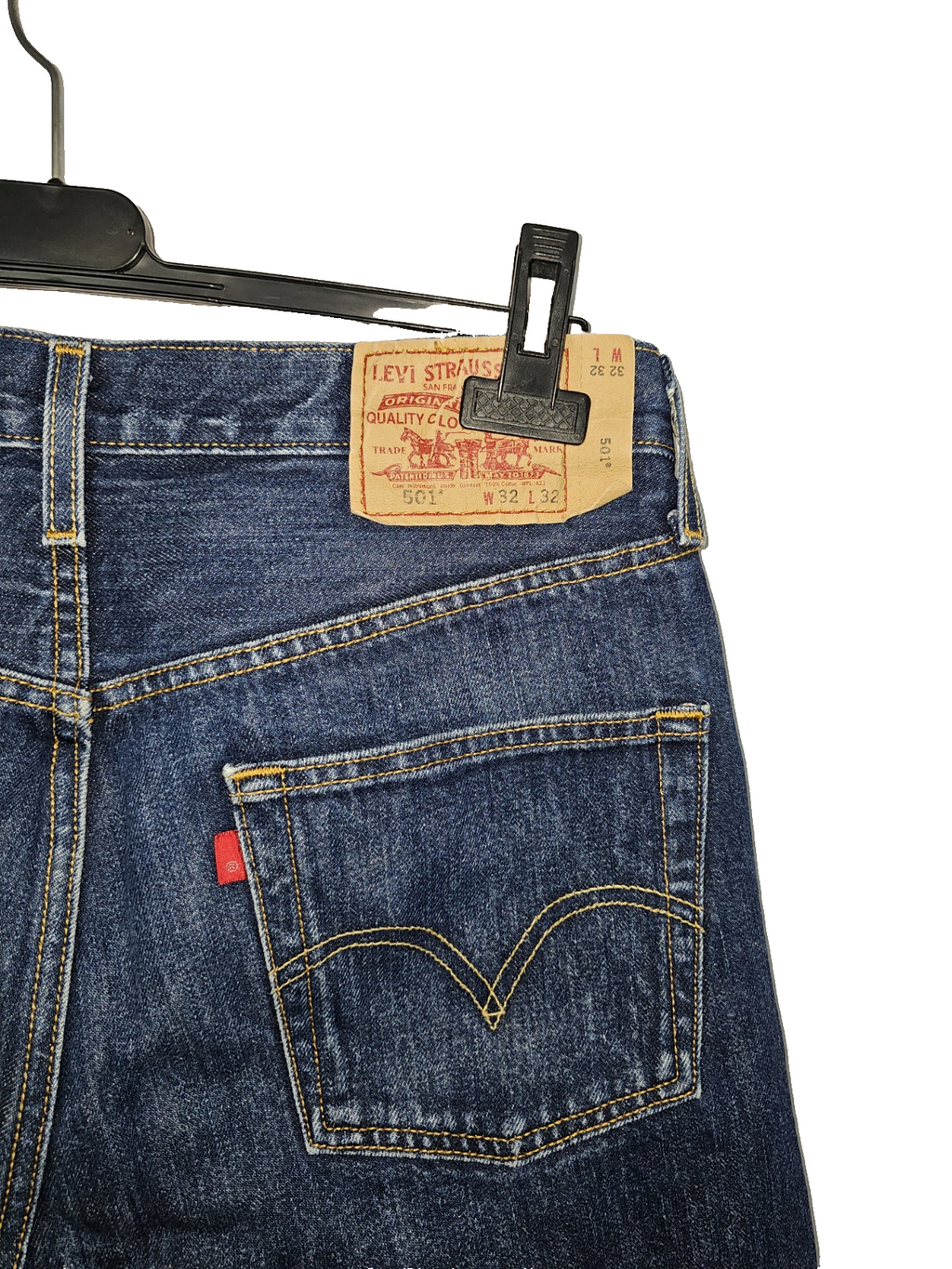 EK7468 Herren Jeans von Levi Strauss, Blau, Gr. W32 L325