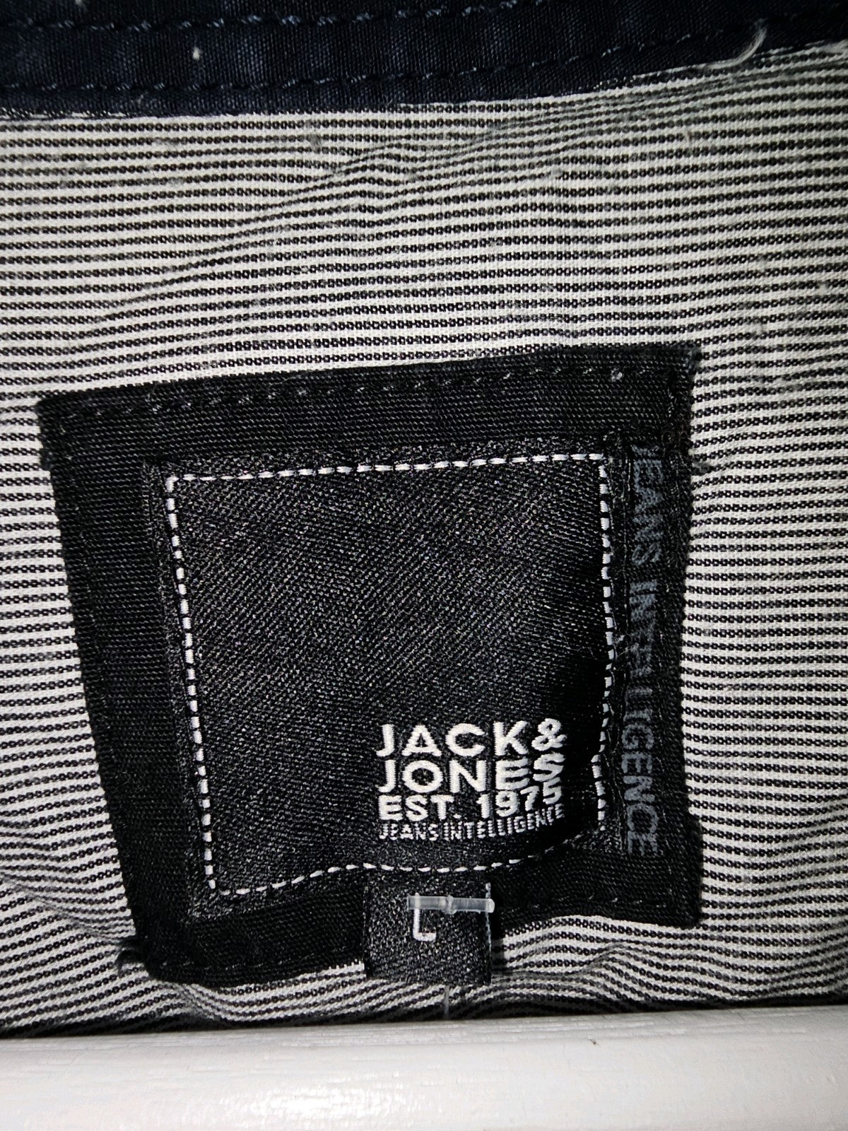 EK8604 Herren Hemd von Jack&Jones, blau, Gr.L2
