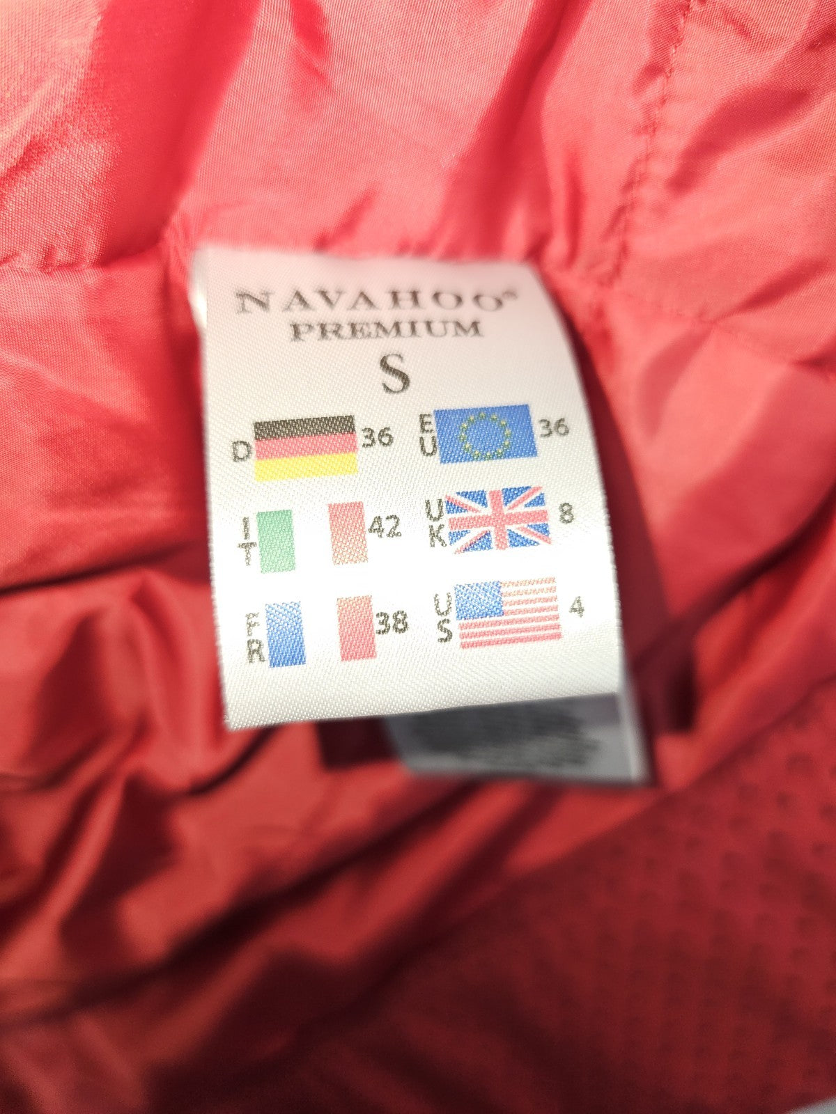 EK4264 Damen Jacke von Navahoo, rot, Gr.S7