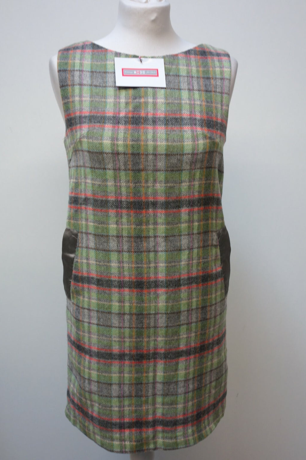 EK1348 Damen Kleid von Laawaap, kariert, Gr. 34/360