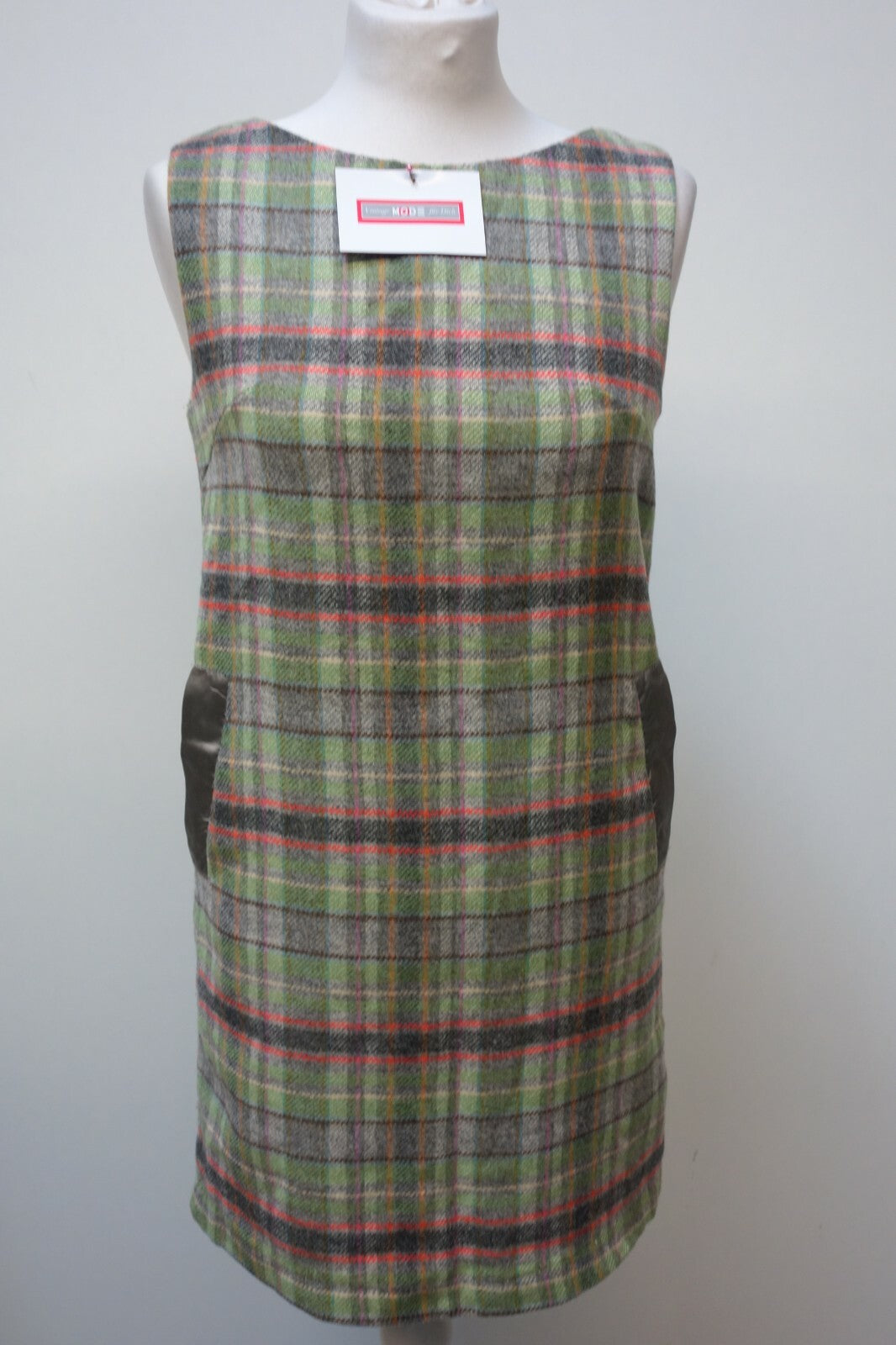 EK1348 Damen Kleid von Laawaap, kariert, Gr. 34/360