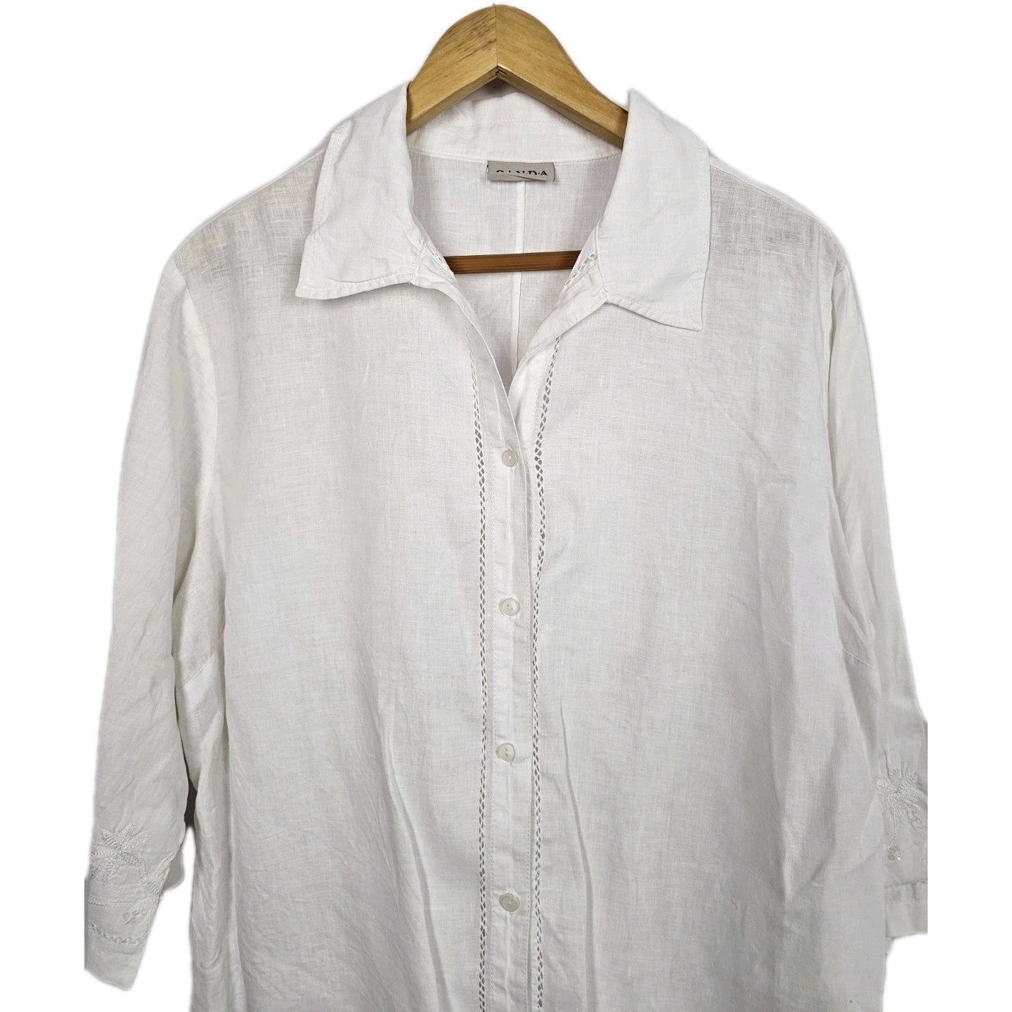 EK8453 Damen Bluse von Canda, weiß, Gr.481