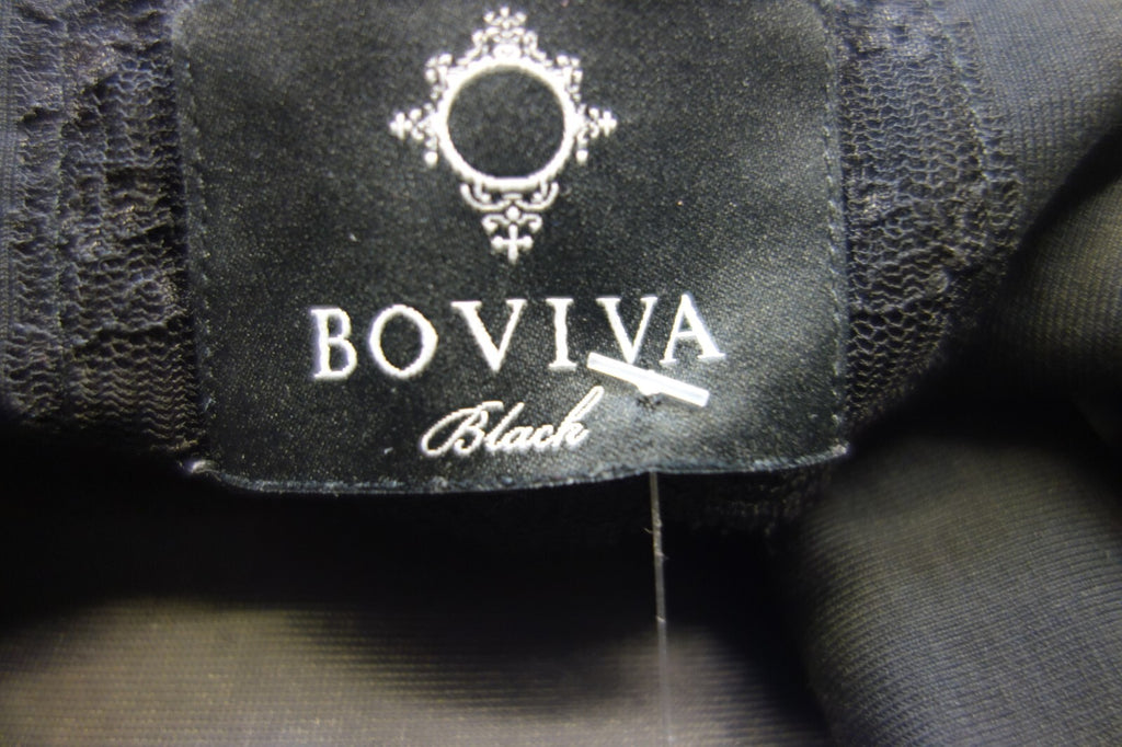 EK2503 Damen Top von Boviva, schwarz, Gr. 384