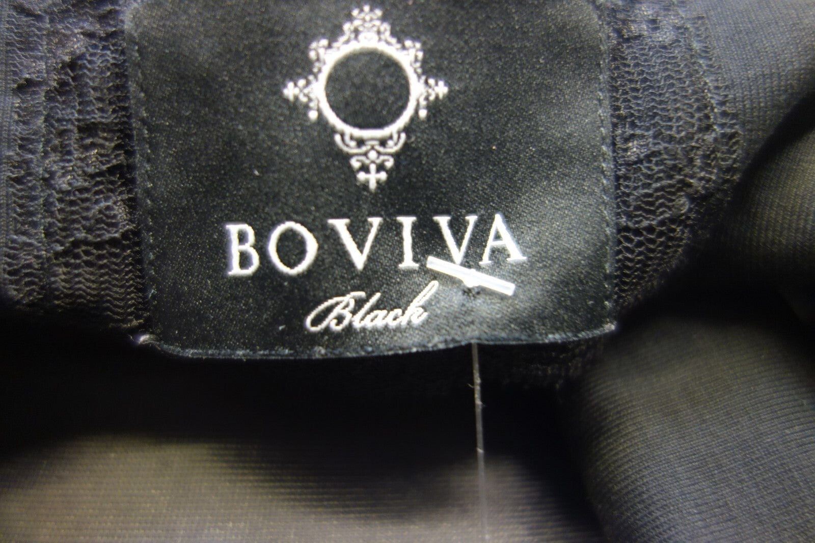 EK2503 Damen Top von Boviva, schwarz, Gr. 384