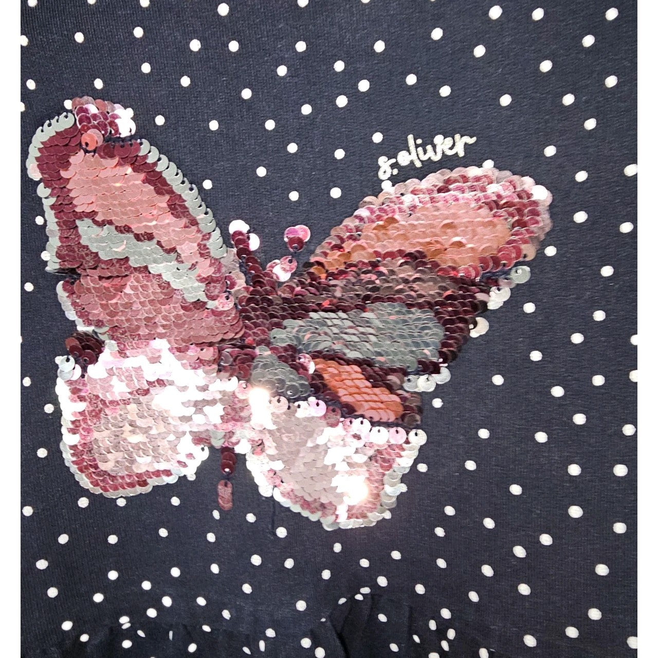 EK11340 Kinder Kleid von s.Oliver, Blau, Gr. 982