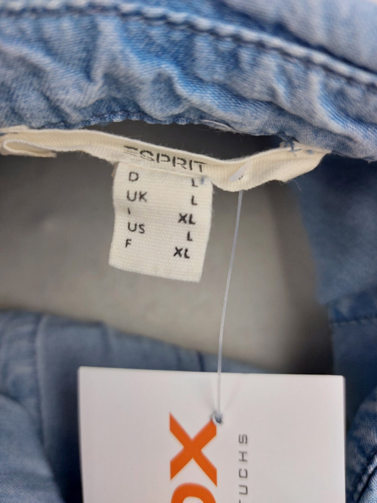 EK3250 Damen Bluse von Esprit, blau, denim, Gr. L8