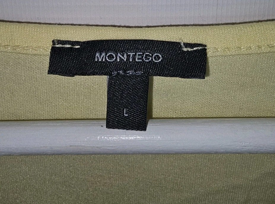 EK9577 Damen T-Shirt Montego Gr.L Gelb2