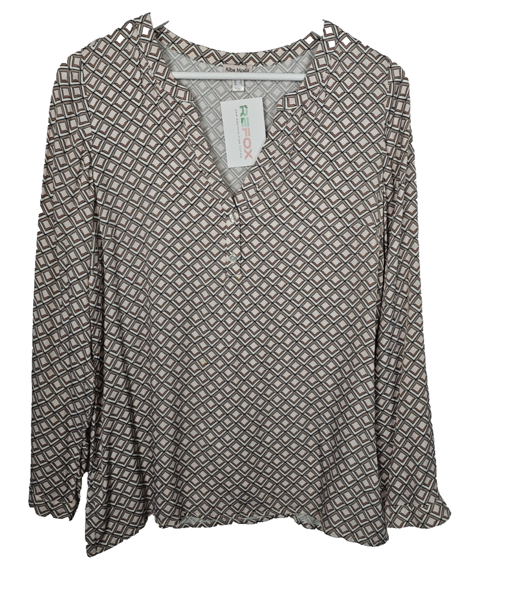 EK8615 Damen Bluse von Alba Moda, Rosa, Gr. 380