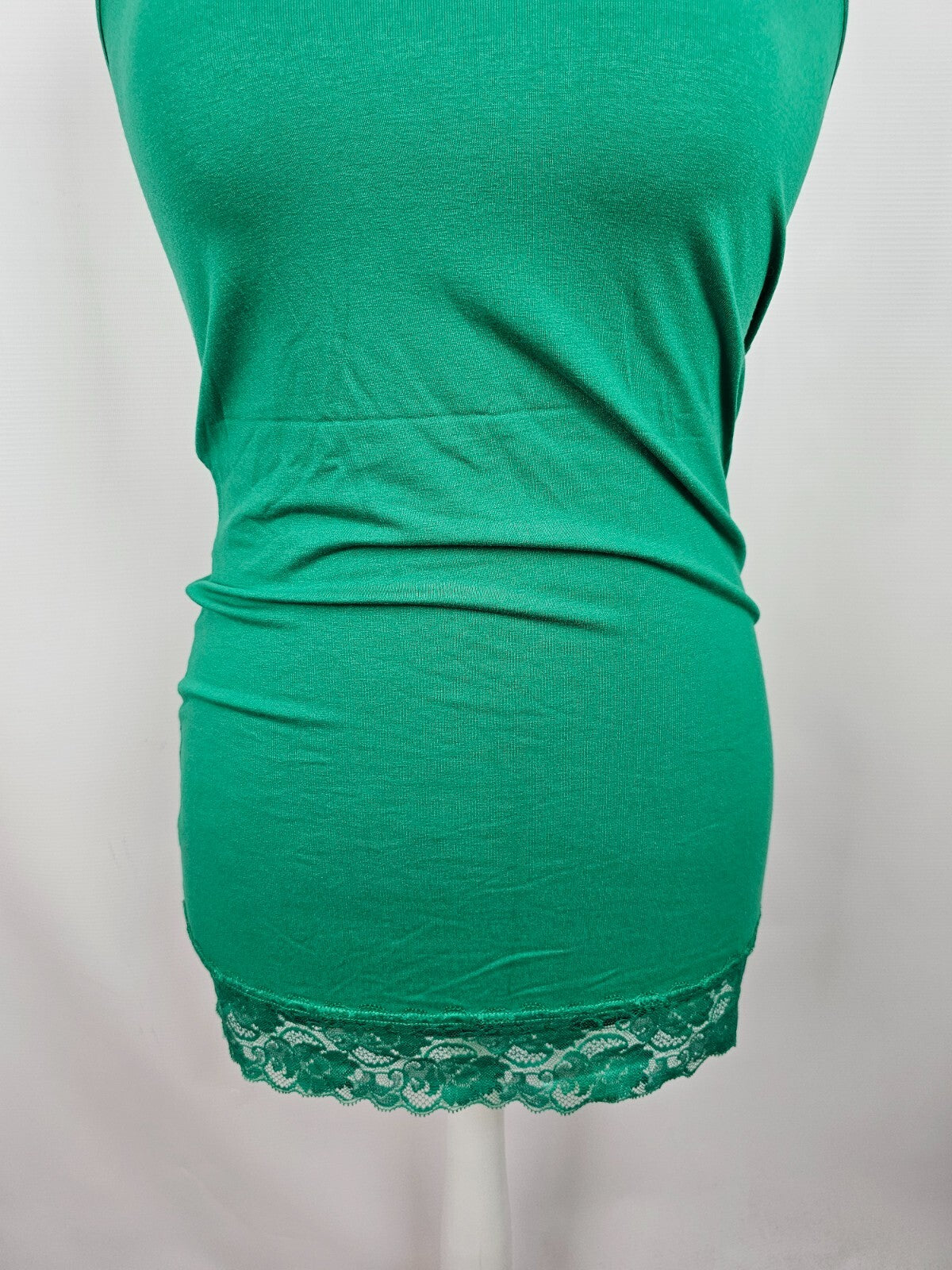 EK5390 Damen langes Tanktop von Brandtex, grün, Gr. L2