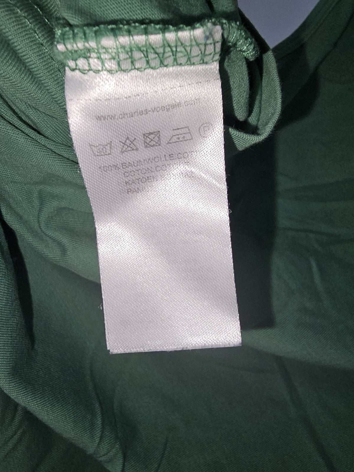 EK8855 Herren Shirt von Chareles Vögele, Grün, Gr. XL3