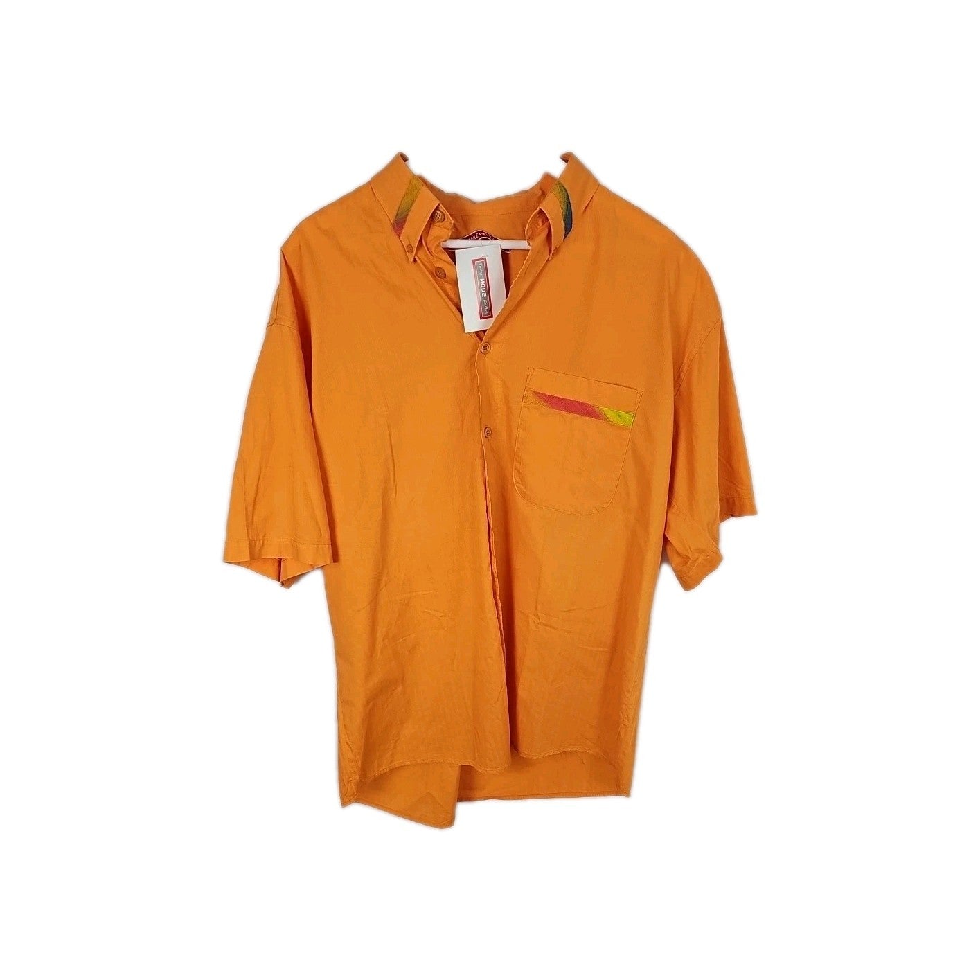 EK9488 Damen Bluse Ahlemeyer Gr.43 Orange0