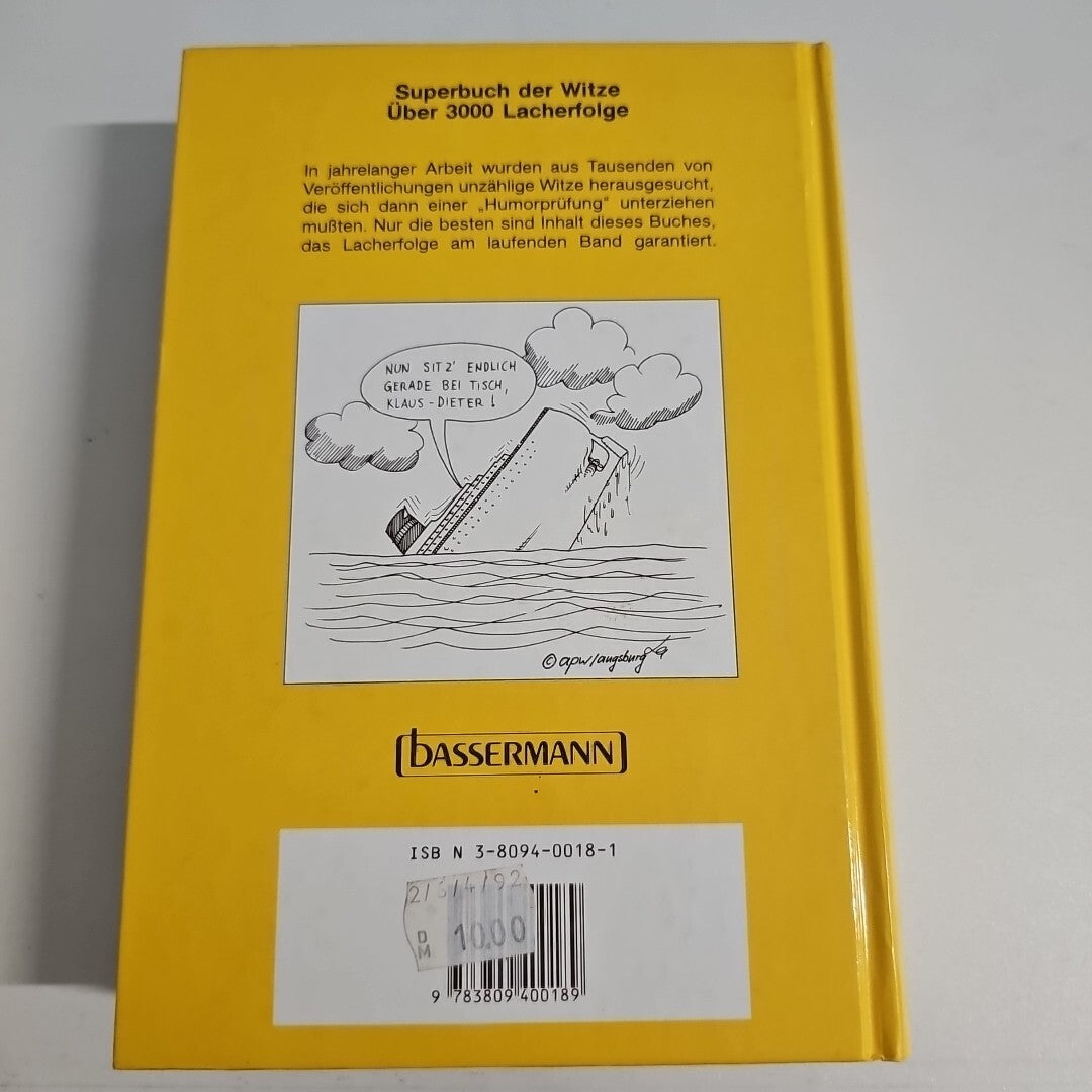 EB1581 Das Superbuch der Witze: Über 3000 Lacherfolge 1