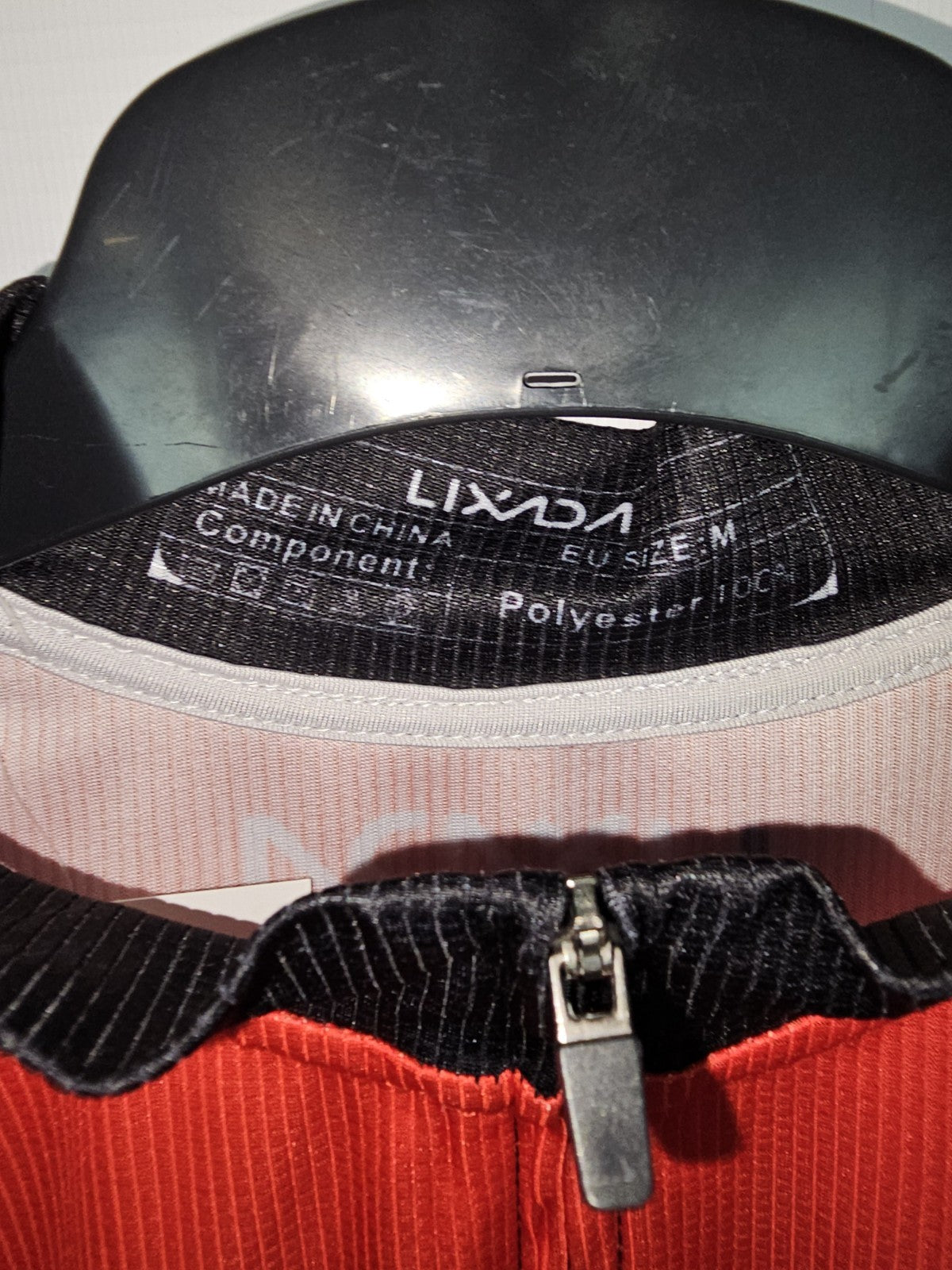 EK3010 Herren Rad Trikotjacke von Lixada, Rot/Schwarz, Gr. M2
