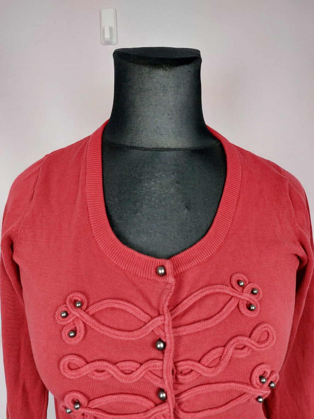 EK3764 Damen Strickjacke von Guess, rot, Gr.L1