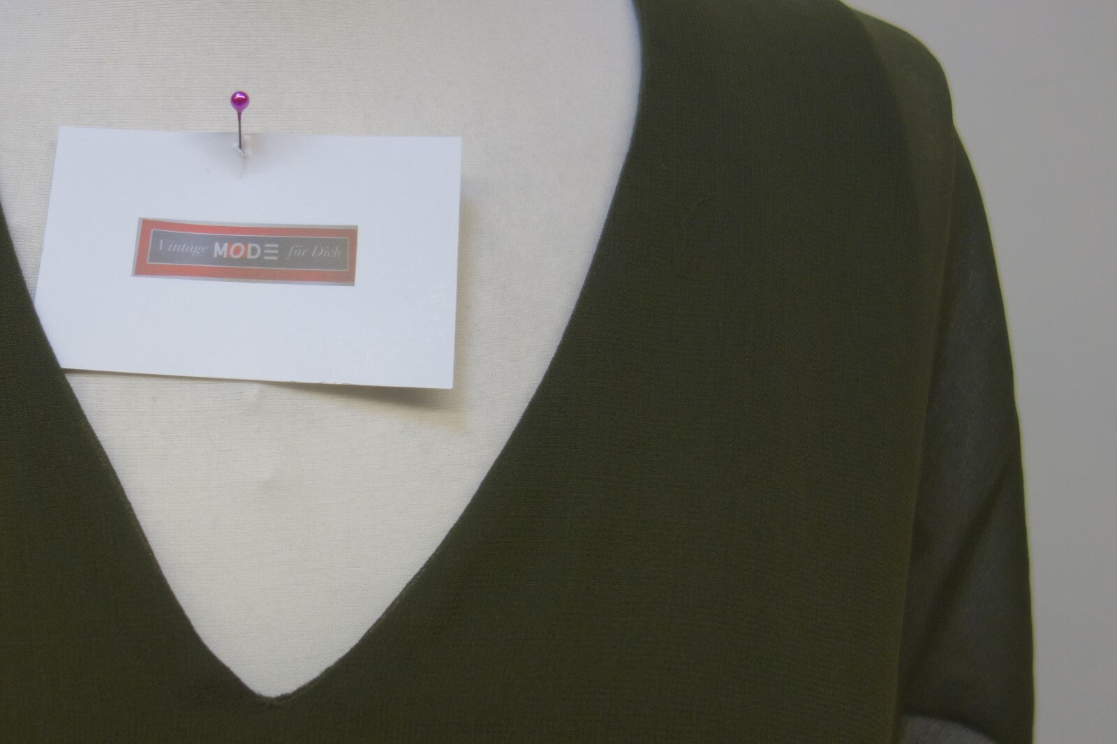 EK2880 Damen Kleid von Zara, grün, Gr. XS2