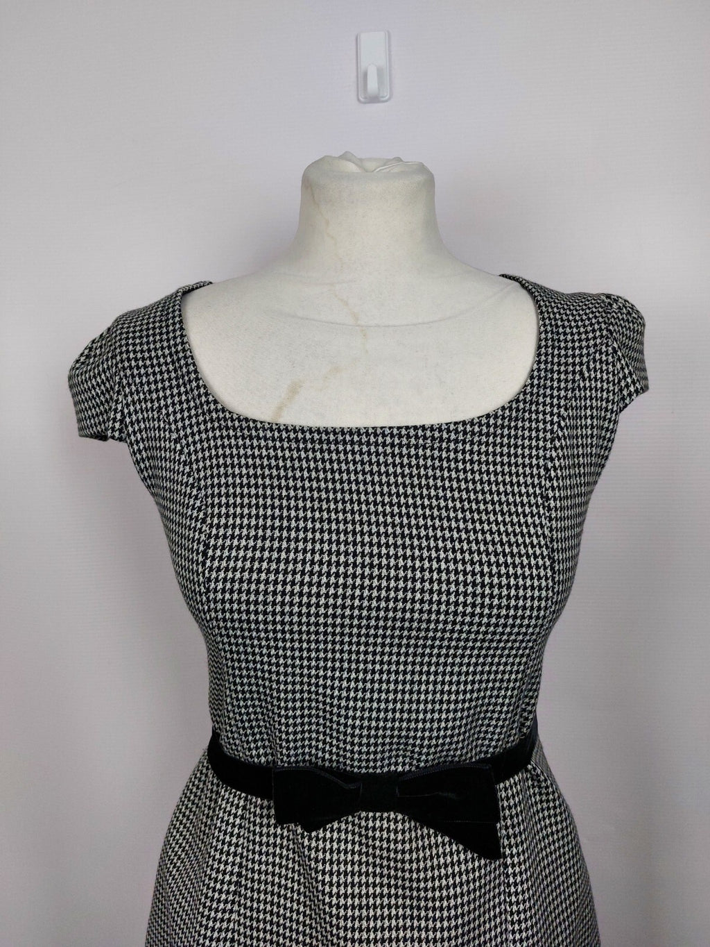 EK4649 Damen Kleid von Besserdresser., schwarz-weiß, Gr.381