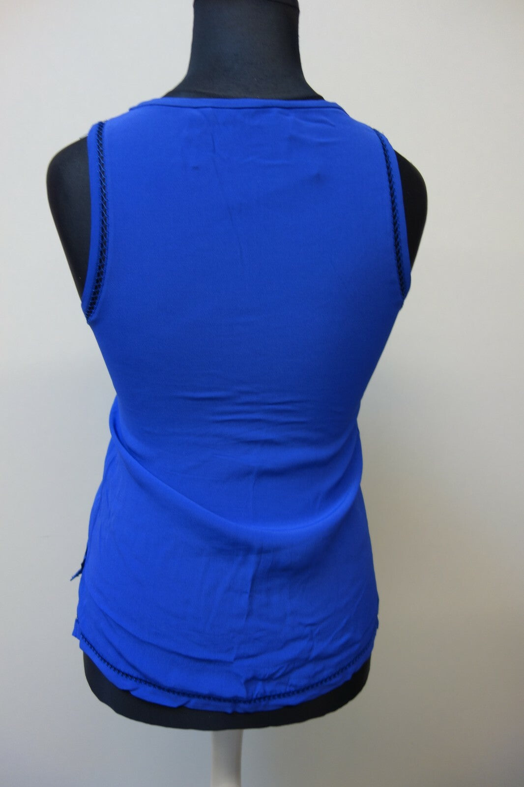 EK0565 Damen Top von zara, blau, S3