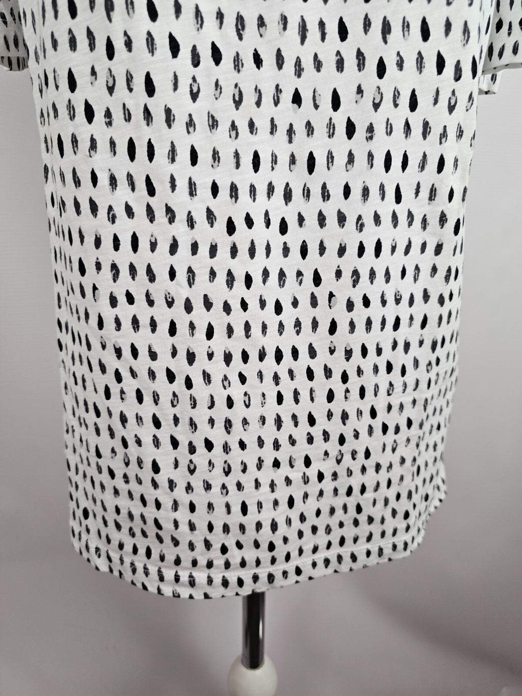 EK4136 Damen Bluse von Street One, weiß-schwarz, Gr.402