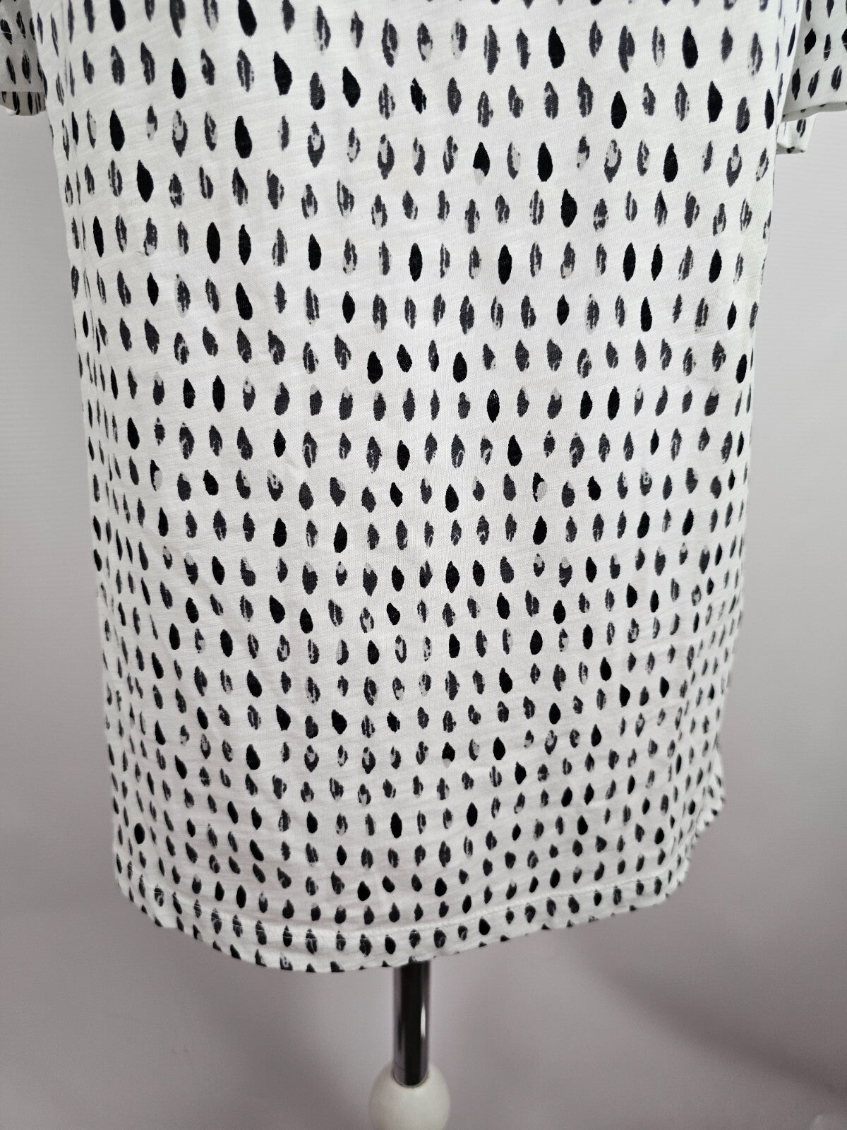 EK4136 Damen Bluse von Street One, weiß-schwarz, Gr.402