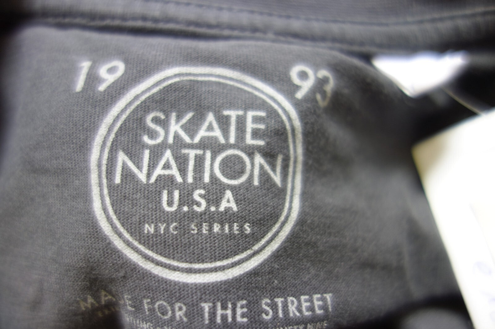 EK1810 Jungen Langarmshirt grau mit Aufdruck von C&A-Skate Nation, Größe 134/1404
