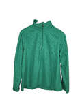 EK7684 Damen Fleece Pullover von Landsend, Grün, Gr. M0