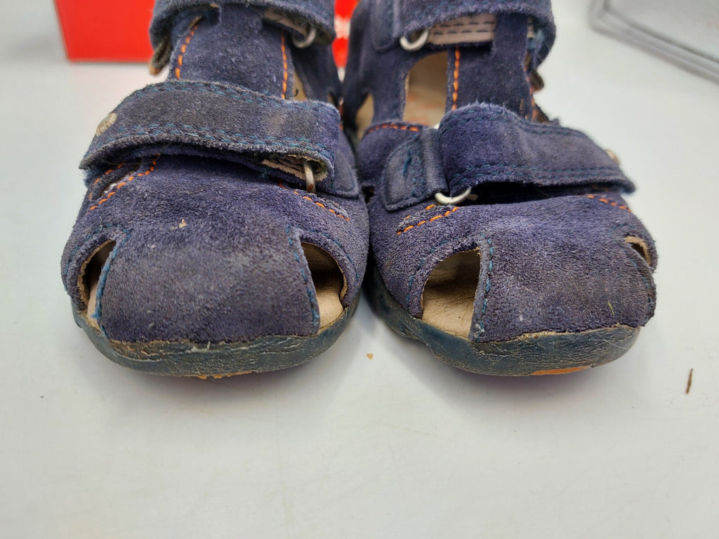 ES0610 Kinder Sandalen von Elefanten, blau, Gr. 246