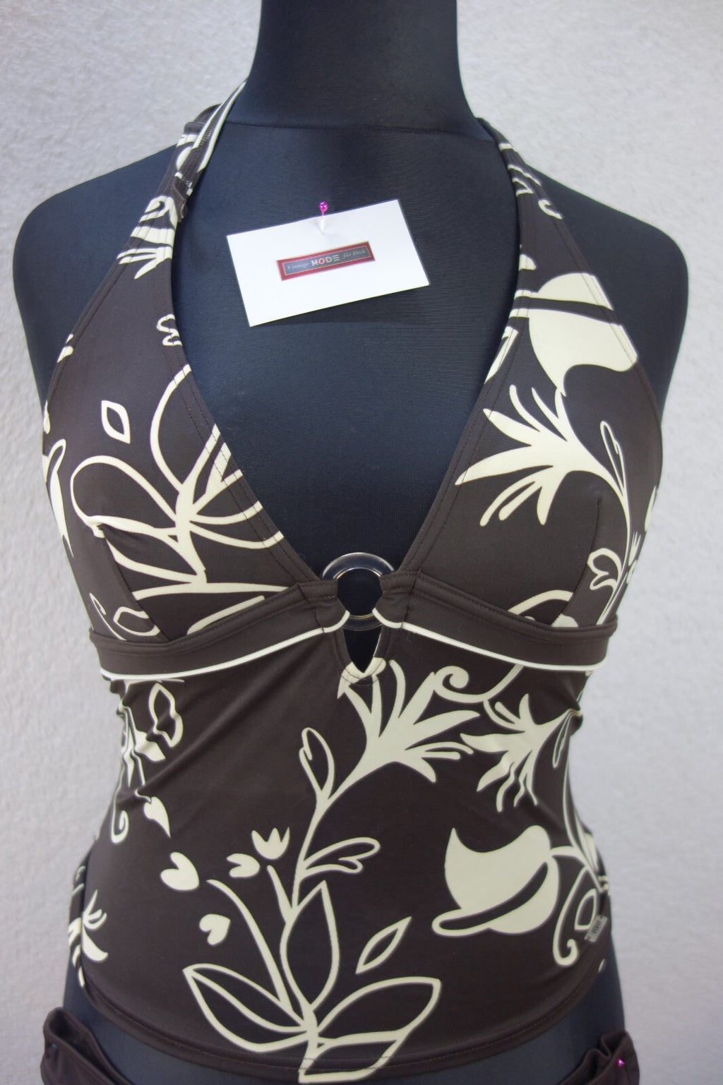 EK4021 Damen Tankini von etirel, braun/beige, Gr. 401