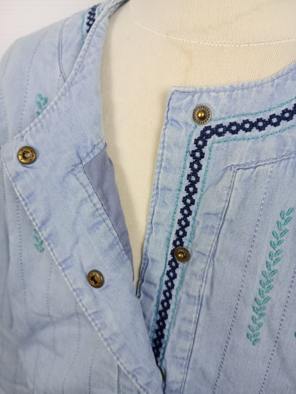EK0205 Mädchen Jacke von du pareil au même, blau, Gr. 1403