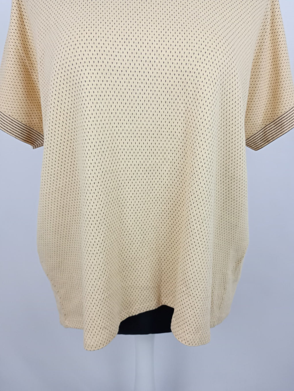 EK4845 Damen Shirt von Laura Torelli, beigegelb, Gr. XL2